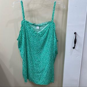 Old Navy Strappy Floral Tank